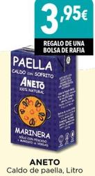 Oferta de Aneto - Caldo De Paella por 3,95€ en Hiber