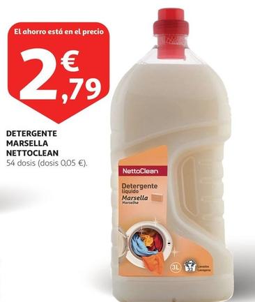 Oferta de Nettoclean - Detergente Marsella  por 2,79€ en Alcampo