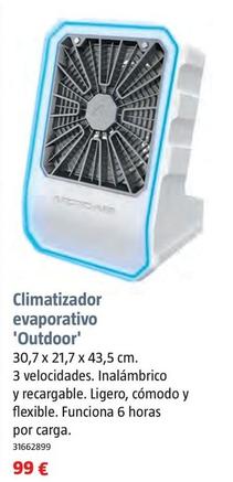 Oferta de Artic Air - Climatizador Evaporativo 'Outdoor' por 99€ en BAUHAUS