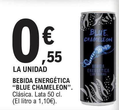 Oferta de Blue Chameleon - Bebida Energética por 0,55€ en E.Leclerc