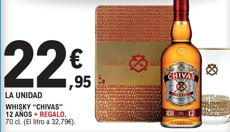 Oferta de Chivas - Whisky por 22,95€ en E.Leclerc