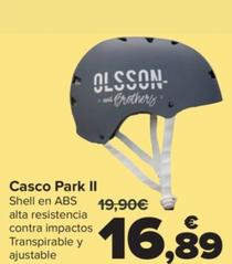 Oferta de Casco Park II por 16,89€ en Carrefour