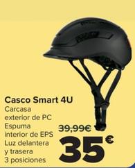 Oferta de Casco Smart 4U por 35€ en Carrefour