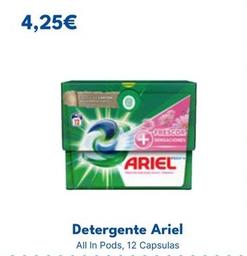 Oferta de Ariel - Detergente En Cápsulas por 4,25€ en Cash Unide