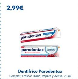 Oferta de Parodontax - Dentífrico por 2,99€ en Cash Unide