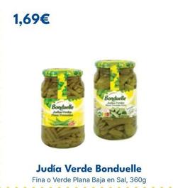 Oferta de Bonduelle - Judías Verdes por 1,69€ en Cash Unide
