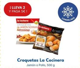 Oferta de La Cocinera - Croquetas por 5€ en Cash Unide