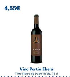 Oferta de Portia - Vino Ebeia por 4,55€ en Cash Unide