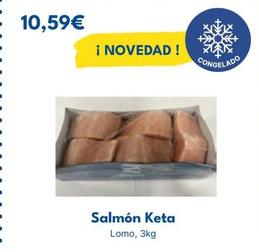 Oferta de Salmón Keta por 10,59€ en Cash Unide