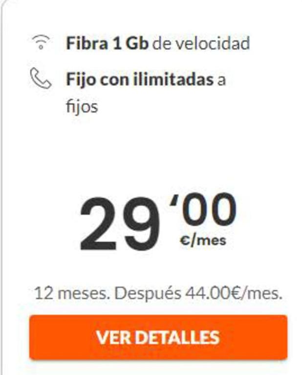 Oferta de Tarifas internet por 29€ en Euskaltel