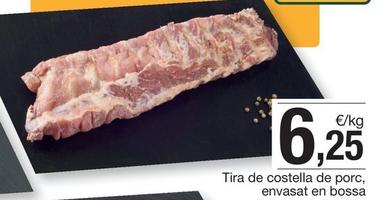 Oferta de Tira De Costella De Porc, Envasat En Bossa por 6,25€ en BonpreuEsclat