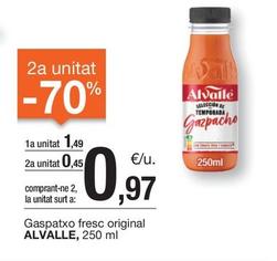 Oferta de Alvalle - Gaspatxo Fresc Original por 1,49€ en BonpreuEsclat