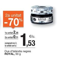 Oferta de Royal - Ous D'Islandia Negres por 2,35€ en BonpreuEsclat