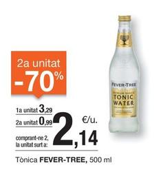 Oferta de Fever Tree - Tónica por 3,29€ en BonpreuEsclat