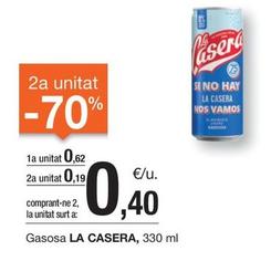 Oferta de La Casera - Gasosa por 0,62€ en BonpreuEsclat