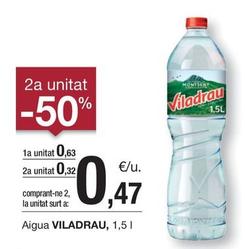 Oferta de Viladrau - Agua por 0,63€ en BonpreuEsclat