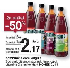 Oferta de Hohes C - Suc Enriquit Amb Magnesi por 2,89€ en BonpreuEsclat