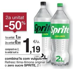 Oferta de Sprite - Refresc Llima-Llimona Original por 1,59€ en BonpreuEsclat