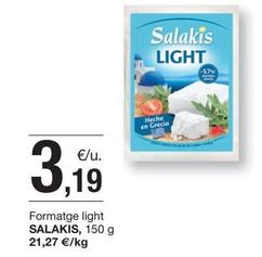 Oferta de Salakis - Formatge Light por 3,19€ en BonpreuEsclat