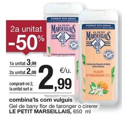 Oferta de Le Petit Marseillais - Gel De Bany Flor De Taronger O Cirerer por 3,99€ en BonpreuEsclat