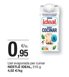 Oferta de Nestlé - Llet Evaporada Per Cuinar por 0,95€ en BonpreuEsclat
