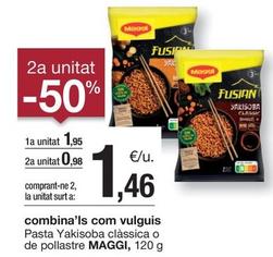 Oferta de Maggi - Pasta Yakisoba Classica o De Pollastre por 1,95€ en BonpreuEsclat