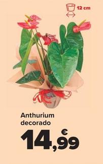Oferta de Anthurium Decorado  por 14,99€ en Carrefour