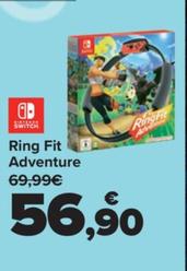 Oferta de Nintendo Switch - Ring Fit Adventure por 56,9€ en Carrefour