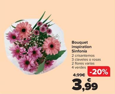 Oferta de Bouquet inspiration  Sinfonía por 3,99€ en Carrefour