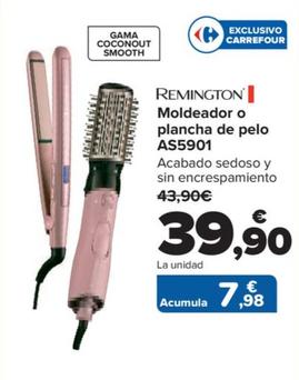 Oferta de Remigton - Moldeador O Plancha De Pelo AS5901 por 39,9€ en Carrefour