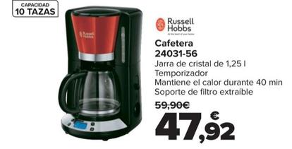 Oferta de Russell Hobbs - Cafetera 24031-56 por 47,92€ en Carrefour