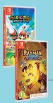 Oferta de Nintendo Switch - Consola OLED + códigos de descarga de Mario+Rabbids Kingdom Battle  y Rayman Legends + Minecraft en Carrefour