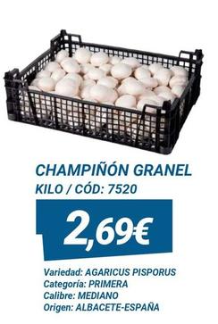 Oferta de Champiñones por 2,69€ en Dialsur Cash & Carry