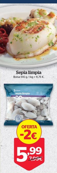 Oferta de Sepia Limpia por 5,99€ en La Sirena