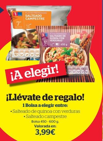 Oferta de Salteado De Quinoa Con Verduras / Salteado Campestre por 3,99€ en La Sirena