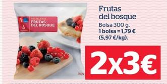 Oferta de Frutas Del Bosque por 1,79€ en La Sirena