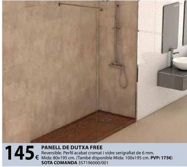 Oferta de Panell De Duxta Free por 145€ en Fes Més