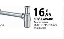 Oferta de Sifo Lavabo  por 16,95€ en Fes Més