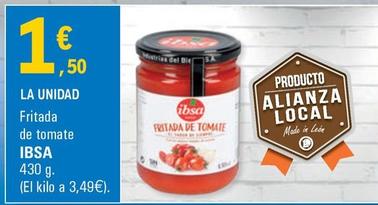 Oferta de Ibsa - Fritada De Tomate por 1,5€ en E.Leclerc