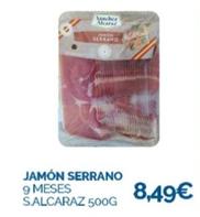 Oferta de Jamón serrano por 8,49€ en La Despensa Express