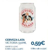Oferta de Cerveza por 0,59€ en La Despensa Express