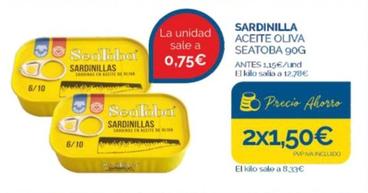 Oferta de Sardinillas en aceite por 0,75€ en La Despensa Express