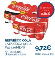 Oferta de Coca-Cola por 9,72€ en La Despensa Express