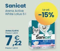 Oferta de Arena para gatos por 7,22€ en Clarel