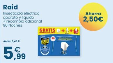 Oferta de Insecticida eléctrico por 5,99€ en Clarel