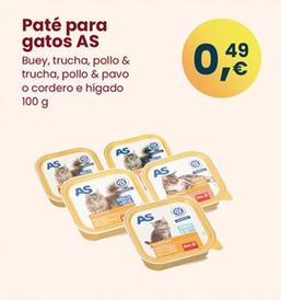 Oferta de Paté para gatos por 0,49€ en Clarel