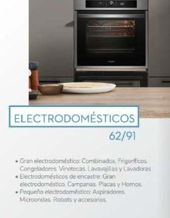 Oferta de Electrodomésticos en Conforama