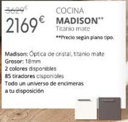 Oferta de Cocina Madison por 2169€ en Conforama