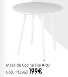 Oferta de Aro - Mesa De Cocina Fija por 199€ en Conforama