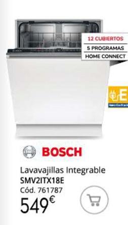 Oferta de Bosch - Lavavajillas Integrable por 549€ en Conforama